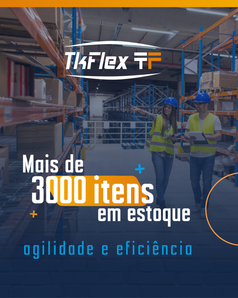 Mais de 3000 Itens em Estoque para Atender Suas Necessidades Industriais